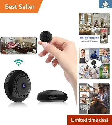 $52.94 • Buy WiFi Ultra Mini Spy Camera - HD 1080P - Small Portable - Motion Detection