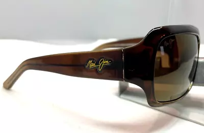 Maui Jim Palms Mj 111-01 Chocolate Fade With Hcl Bronze Polarized Sunglasses 9s • $145