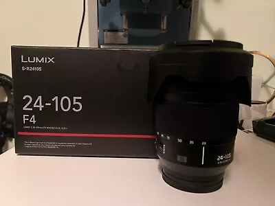 Panasonic Lumix S 24-105mm F/4 Macro O.I.S. Lens (open Box) • $675