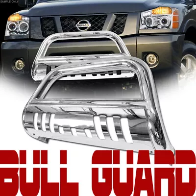 For 02-09 Dodge Ram Pickup Stainless Chrome Bull Bar Bumper Grill Grille Guard • $143