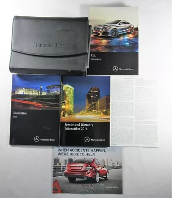 2016 Mercedes-Benz CLA 250 / 4Matic Owners Manual Book • $20