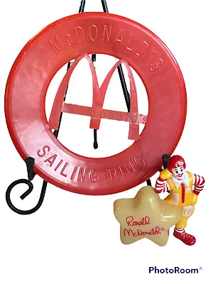 $7.99 • Buy 1980 1988 McDonalds SAILING RING & GLOW IN THE DARK RONALD STAR Happy Meal Toys
