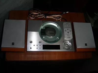 Yamaha Nature Sounds CRX-TS10 Music System Home Stereo W Speakers Remote • $85