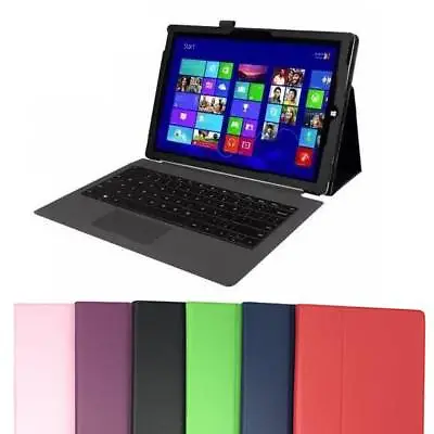 Leather Flip Case Magnetic Stand Cover Pouch For Microsoft Surface Pro 3 & Pro 4 • $90.95