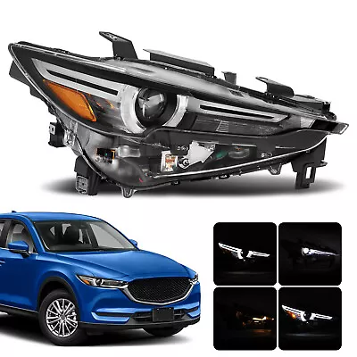 Right Passenger Side Full LED W/AFS Projector Headlight For Mazda CX-5 2017-2020 • $166.24