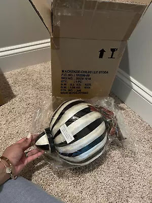 NIB Mackenzie Childs Capiz Ornament Jumbo Ball • $115