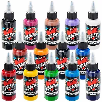 Millennium Moms Tattoo Ink Set 1/2 Oz 14-Bottles 1/2oz • $163.77