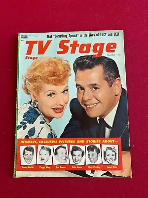 1956 Lucille Ball  TV Stage  Magazine (No Label)) (Scarce)  I Love Lucy • $69