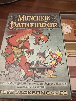 Munchkin Pathfinder Steve Jackson Used Once • £8.95