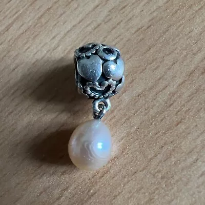 £16.80 • Buy Genuine Pandora Pearl Of Hearts Charm S925 ALE