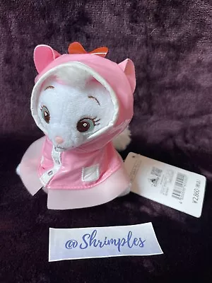 JAPAN DISNEY STORE Marie Plush RAINCOAT Aristocats Kitten NEW Tags Tokyo  • $45