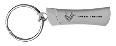 Ford Mustang 45th Anniversary Blade Key Chain (Silver) • $18.95