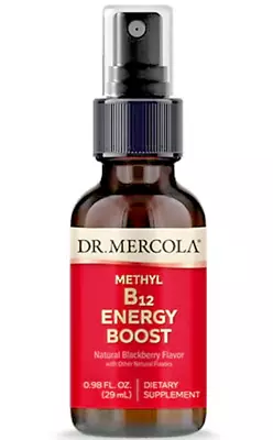 Vitamina B12 Energy Booster In Spray 25ml (prodotto: Dott. Mercola) • $44.21