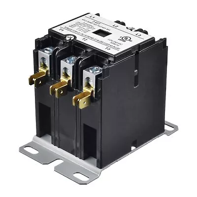 3 Poles FLA 40 Amp Coil 240 VAC Air Conditioner Condenser Compressor Contacto... • $30.15
