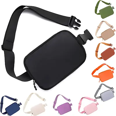 Belt Bag Fanny Pack Crossbody Bags For Women Everywhere Belt Bag Waist Packs • $9.51