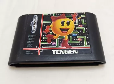 Ms. Pac-Man (Sega Genesis 1991) Cartridge Only • $9.95