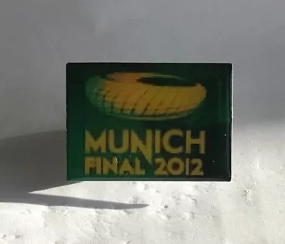 Pin Badge - UEFA CHAMPIONS LEAGUE FINAL MUNICH 2012 - Bayern Munich V Chelsea • £3.99