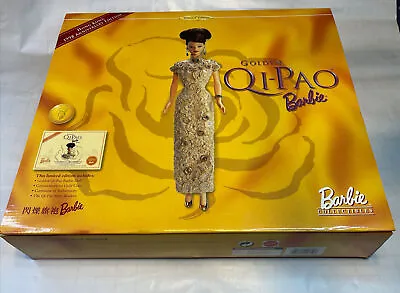 Mattel Golden Qi Pao Barbie Hong Kong Anniversary Edition  NEW 1998  • $199.99