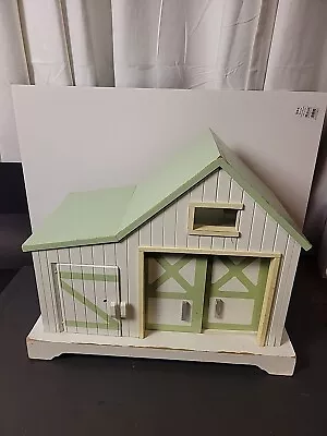 RARE RETIRED Pottery Barn Kids Horse Barn Loft Girls Dollhouse Horses Dolls  • $29.99