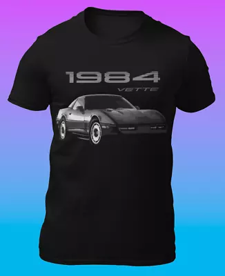 1984 Corvette C4 4th Gen Vette Short-Sleeve Unisex T-Shirt • $27.60