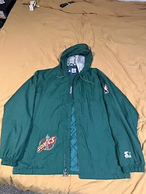 Vintage 1995 Seattle Sonics Starter Jacket *read Description* • $100