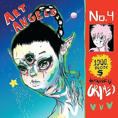 Grimes ART ANGELS +MP3s & Art Prints GATEFOLD New Sealed Vinyl Record LP • $25.19