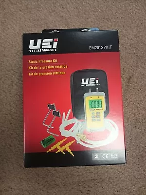 Uei Test Instruments Em201spkit Static Pressure Test Kit • $240