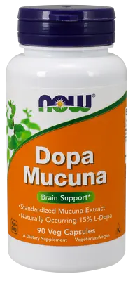 NOW Foods DOPA Mucuna 90 Veg Capsules Brain Support • $13.99