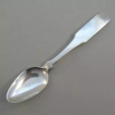 Southern Coin Silver Teaspoon McFeely Martinsburg  Wheeling West VA • $125