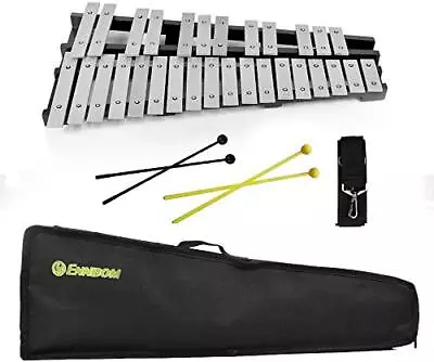 30 Notes Foldable Glockenspiel Xylophone Vibraphone Percussion Instrument Bla... • $66.88