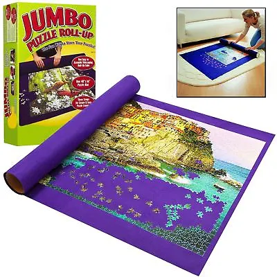 £11.89 • Buy Giant Puzzle Large 3000 Pieces Roll-Up Mat Jigsaw Jumbo Fun Game Easy Storage