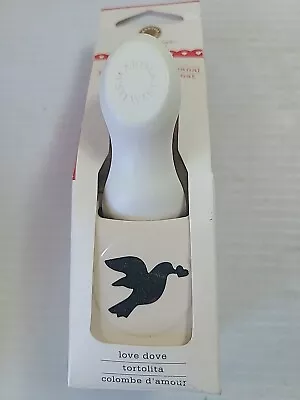 Martha Stewart Dove Bird Love Peace Paper Punch Scrapbook Wedding Easter 1” • $14.95