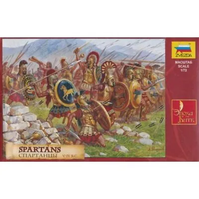 £12.08 • Buy Zvezda 1/72 Scale 'SPARTANS' Ancient Greek Warriors