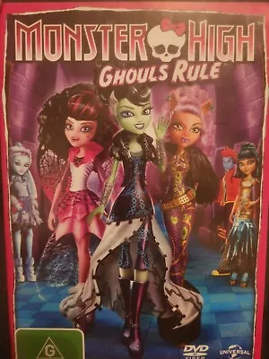 Monster High - Ghouls Rule (DVD 2012) • $4.86