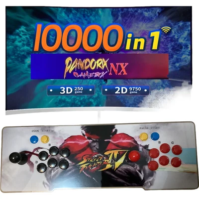 £165 • Buy Pandoras Box 3d Hd Home Arcade Console - 10000 Games Retro Game Console Uk Based