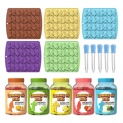 32 Cavity Soft Candy DIY Mold | Food-Grade Silicone Dessert Making Tool • $9.79