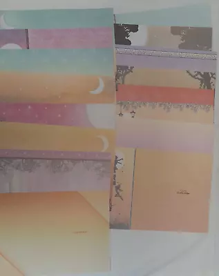 HUNKYDORY A4 Card Inserts Twilight Kingdom Sunset 16 Sheets Quality Paper • £5.50