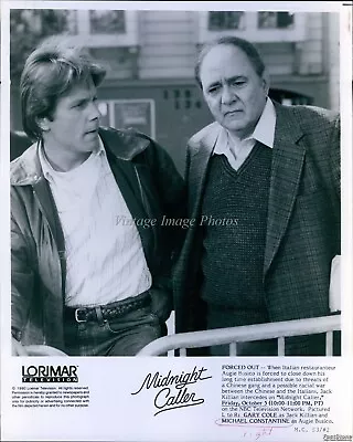 1990 Actors Gary Cole Michael Constantine Star On Midnight Caller Tv Photo 8X10 • £24.12