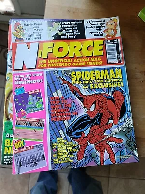 N-Force Issue #5  November  1992 (Nintendo) Newsfield  Crashzzap Stable • £5
