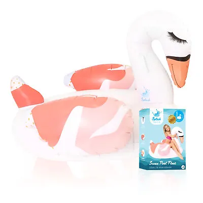 Giant 5ft Flamingo Pool Float White Ride On Summer Beach Holiday Lilo Swim • £15.99