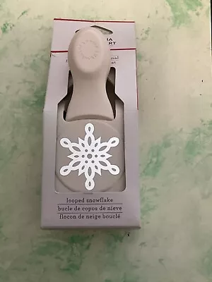 Brand NEW Martha Stewart Christmas Looped LARGE Snowflake Card Craft Punch Boxed • £29.99