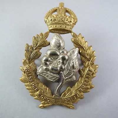 Military Badge Queen's Own Worcestershire Hussars British Army Yeomanry • £5.50
