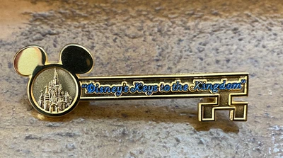 $2.75 • Buy Disney's Keys To The Kingdom Pin Walt Disney World Behind The Scenes Tour Gift