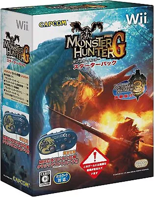 Monster Hunter G Starter Pack Includes Original Classic Controller & Monster • $78.40