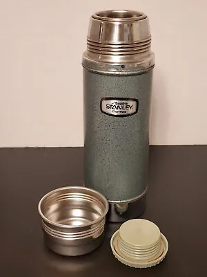 Vintage  ALADDIN STANLEY  Thermos Stainless Steel Liner MODEL A-1357-B 1 QUART • $22.95