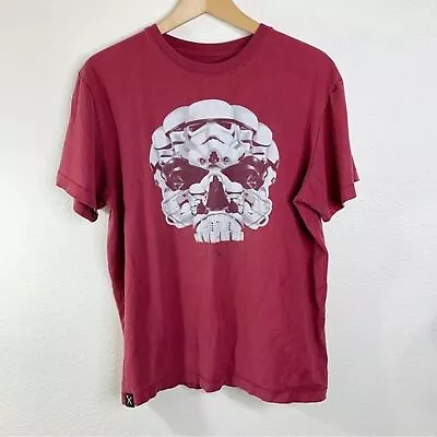 Star Wars Mark Ecko Vintage Rare Single Stitch Darth Vador & Storm Trooper Skull • $125