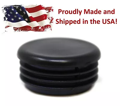 Black 1.5  Round Tubing Plastic Hole Plug End Cap 1.5 Inch OD Tube Pipe Cover • $49.99