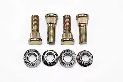 4 Kawasaki Mule 500 / 520 / 550 / 600 / 610 / SX Wheel Hub Studs Bolt & Nut Set • $19.99