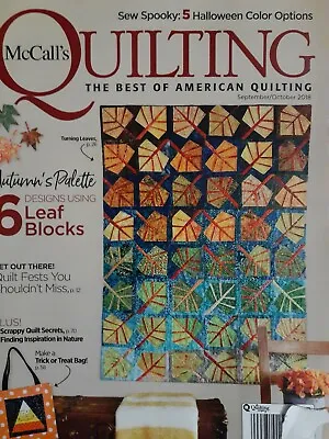 $8.65 • Buy McCall's Quilting, Best Of American Quilting 2018