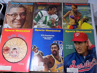 Vintage 1950's & 1960's Sports Illustrated Magazines (You Pick) 1957-1969 • $2.49